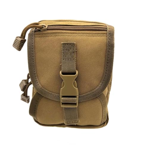 HOUSON Taktische Hüfttasche, Molle Gürteltasche Handytasche Beutel Für Outdoor, Wandern, Camping, Jagd, Reisen Khaki HOUSON Taktische Hüfttasche, Molle Gürteltasche Handytasche Beutel Für Outdoor, Wandern, Camping, Jagd, Reisen Khaki von HOUSON