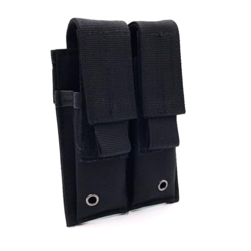 HOUSON Taktische Magazintasche, MOLLE Mag Pouch Magazinbeutel Jagd Magazin Tasche Doppel Molle Beutel für 1911 G1ock 9mm Magazin Schwarz HOUSON Taktische Magazintasche, MOLLE Mag Pouch Magazinbeutel Jagd Magazin Tasche Doppel Molle Beutel für 1911 G1ock 9mm Magazin Schwarz von HOUSON