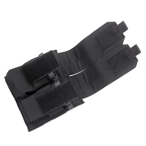 HOUSON Taktische Magazintasche, MOLLE Mag Pouch Magazinbeutel Jagd Magazin Tasche Doppel Molle Beutel für M4/M16/AK47/AK74 Magazin Schwarz von HOUSON