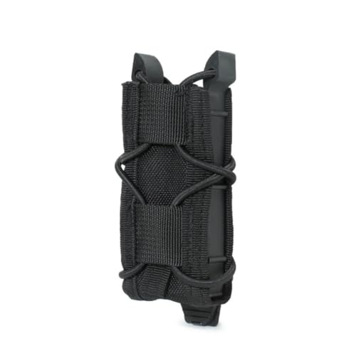 HOUSON Taktische Magazintasche, MOLLE Mag Pouch Magazinbeutel Jagd Magazin Tasche Molle Beutel für 1911 G1ock 9mm Magazin Schwarz von HOUSON