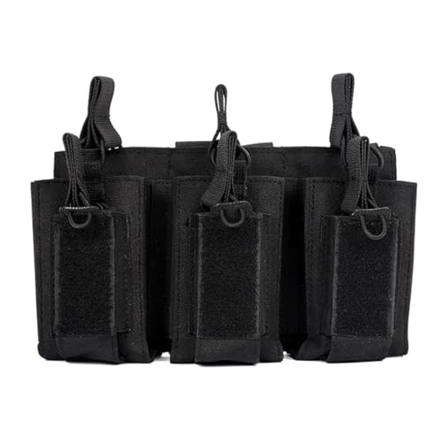 HOUSON Taktische Magazintasche, Triple Pistol Magazintasche MOLLE Mag Pouch 3+3 Magazintasche Molle Beutel für 9mm Magazin M4 Magazin HOUSON Taktische Magazintasche, Triple Pistol Magazintasche MOLLE Mag Pouch 3+3 Magazintasche Molle Beutel für 9mm Magazin M4 Magazin von HOUSON