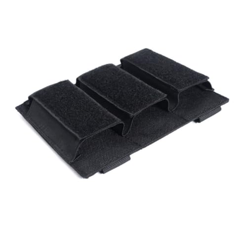 HOUSON Taktische Magazintasche, Triple Pistol Magazintasche MOLLE Mag Pouch Magazinbeutel Jagd Magazin Tasche Doppel Molle Beutel für 1911 G1ock 9mm Magazin Schwarz HOUSON Taktische Magazintasche, Triple Pistol Magazintasche MOLLE Mag Pouch Magazinbeutel Jagd Magazin Tasche Doppel Molle Beutel für 1911 G1ock 9mm Magazin Schwarz von HOUSON