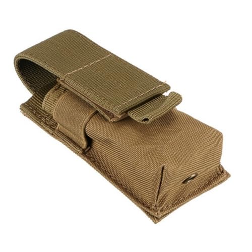 HOUSON Taschenlampe Holster, Taktische Molle Taschenlampenhalter Jagdtaschenlampenhalter Mag Pouch Magazinbeutel Jagd Magazin Tasche für 1911 G1ock 9mm Magazin M5 Taschenlampenhalter Khaki HOUSON Taschenlampe Holster, Taktische Molle Taschenlampenhalter Jagdtaschenlampenhalter Mag Pouch Magazinbeutel Jagd Magazin Tasche für 1911 G1ock 9mm Magazin M5 Taschenlampenhalter Khaki von HOUSON