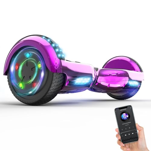 HOVERMAX Hoverboards,6.5 Zoll Hoverboards für Kinder,Hoverboards mit Bluetooth Led, Geschenk für Jugendliche und Erwachsene von HOVERMAX