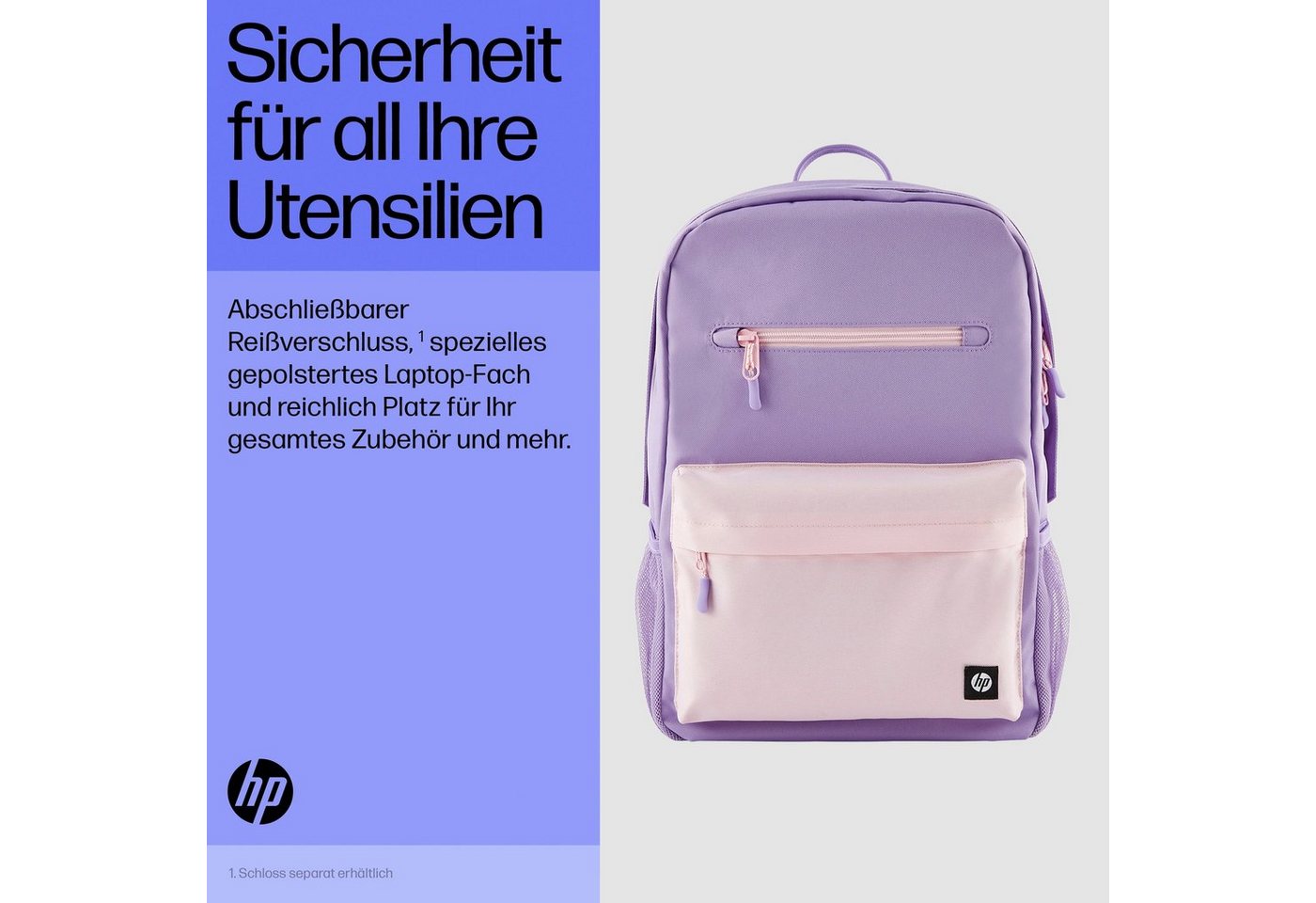 HP Notebook-Rucksack Campus Lavender HP Notebook-Rucksack Campus Lavender von HP