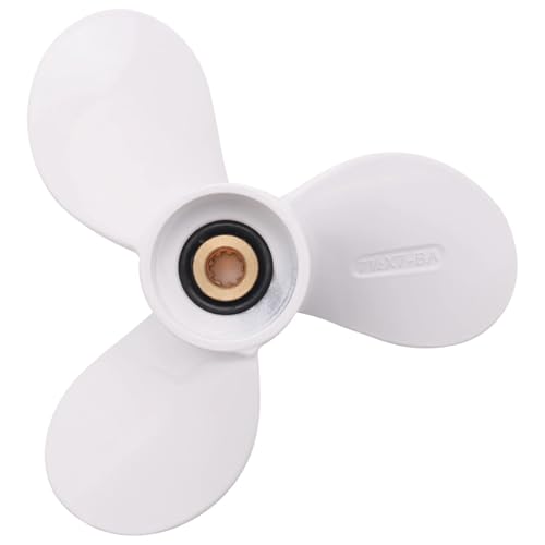 HPHPH Außenbordmotorpropeller, 7 1/2X7 for 4Hp 5Hp 6Hp for 9 Zahn Wirbelsäule Aluminium Propeller Außenbordmotoren Marine Propeller, Bootspropeller von HPHPH