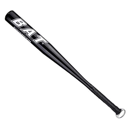 30 Zoll Baseballschläger Aluminium Baseball Bat 76 cm Metall Baseball Schläger Alu baseballschläger Sportschläger Anti Rutsch Griff Für Training und Übung Schwarz von HPMAISON