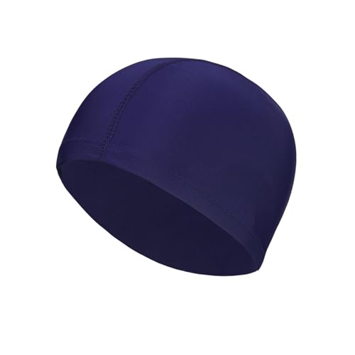 Badekappe Unisex Schwimmkappe UV Schutz Schwimmmütze Ohrenschutz Schwimmhaube Elastisch Bademütze Anti Rutsch Swimming Cap Badehaube für Herren Damen Lange Kurzes Haar Dunkelblau Badekappe Unisex Schwimmkappe UV Schutz Schwimmmütze Ohrenschutz Schwimmhaube Elastisch Bademütze Anti Rutsch Swimming Cap Badehaube für Herren Damen Lange Kurzes Haar Dunkelblau von HPONEZJ