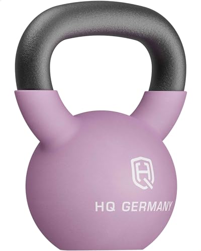 HQ Germany® Neopren Kettlebell | Vollguss | 2-32kg | Starter-Sets | ±2,0% Gewichtstoleranz, Gewicht:10KG von HQ Germany