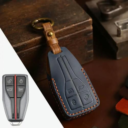 HRESBT Leder-Autoschlüsselhülle, Schlüsselanhänger-Schutztasche, für Hongqi H5 H7 H9 Hs7 HS9 Schlüsselanhänger-Schutz-Schlüsselanhänger von HRESBT