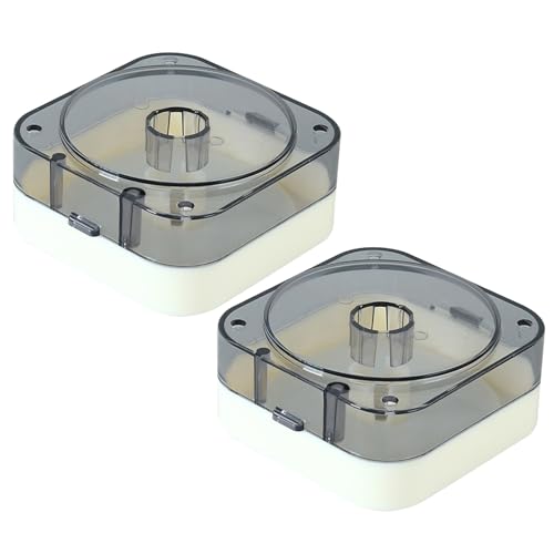 HRODA 2Pcs Magnetische Angelschnur Lagerung Box Ersatz Große Kapazität Tackle Box Angelschnur Für Outdoor Angeln von HRODA