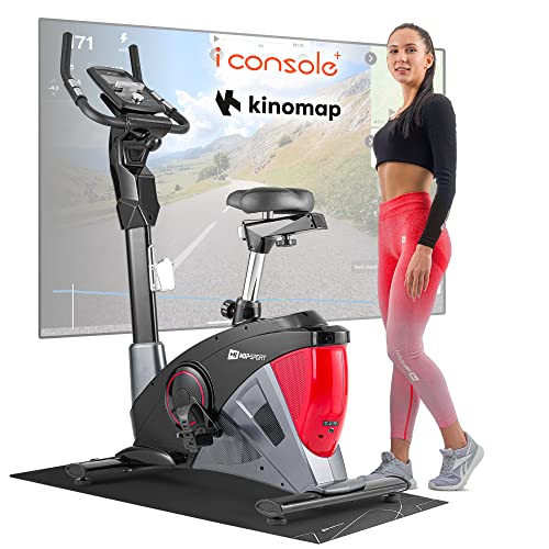 Hop-Sport Heimtrainer Fahrrad HS-090H inkl. Unterlegmatte - Ergometer mit App-Steuerung, 12 Trainingsprogrammen, 32 computergesteuerten Widerstandsstufen - Fitnessbike max. Nutzergewicht 150 kg Hop-Sport Heimtrainer Fahrrad HS-090H inkl. Unterlegmatte - Ergometer mit App-Steuerung, 12 Trainingsprogrammen, 32 computergesteuerten Widerstandsstufen - Fitnessbike max. Nutzergewicht 150 kg von HS HOP-SPORT