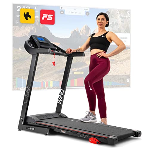 Hop-Sport Laufband für Zuhause HS-1000LB, elektrisch & klappbar, 0.8 bis 14 km/h, Motor: 2,0 PS, Transportrollen, bis 150 kg Hop-Sport Laufband für Zuhause HS-1000LB, elektrisch & klappbar, 0.8 bis 14 km/h, Motor: 2,0 PS, Transportrollen, bis 150 kg von HS HOP-SPORT
