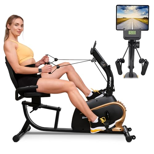 Hop-Sport Liegeergometer für zu Hause HS-045L Volt, Sitzergometer mit Magnetbremse & 10 verstellbaren Widerstandsstufen - Heimtrainer mit Herzfrequenzsensoren und verstellbarem Sitz Hop-Sport Liegeergometer für zu Hause HS-045L Volt, Sitzergometer mit Magnetbremse & 10 verstellbaren Widerstandsstufen - Heimtrainer mit Herzfrequenzsensoren und verstellbarem Sitz von HS HOP-SPORT