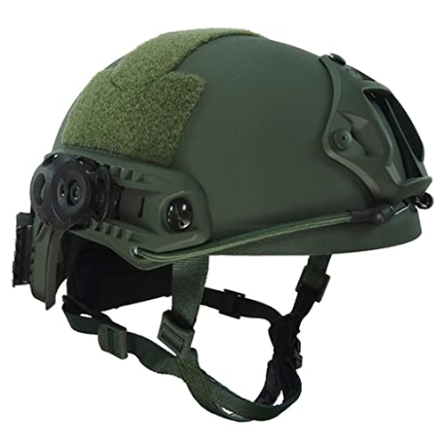 HSCPAZD Level IIIA PE Fast Kampf Militärisch Taktisch Ballistisch Kugelsicher Kugelsicherer Helm 1.4KG,Grün,L HSCPAZD Level IIIA PE Fast Kampf Militärisch Taktisch Ballistisch Kugelsicher Kugelsicherer Helm 1.4KG,Grün,L von HSCPAZD