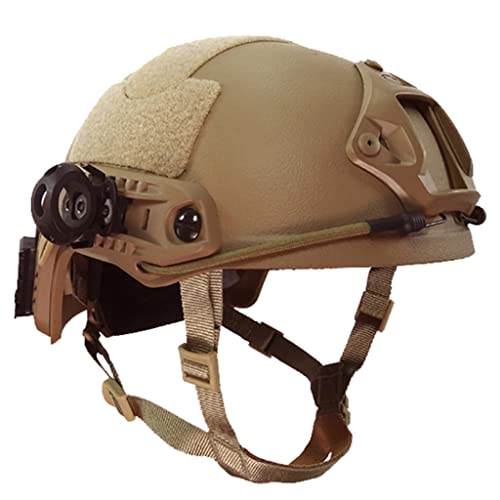 HSCPAZD Level IIIA PE Fast Kampf Militärisch Taktisch Ballistisch Kugelsicher Kugelsicherer Helm 1.4KG,Mud a,L von HSCPAZD