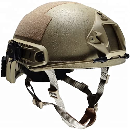 HSCPAZD Level IIIA PE Fast Kampf Militärisch Taktisch Ballistisch Kugelsicher Kugelsicherer Helm 1.4KG,Mud b,L von HSCPAZD