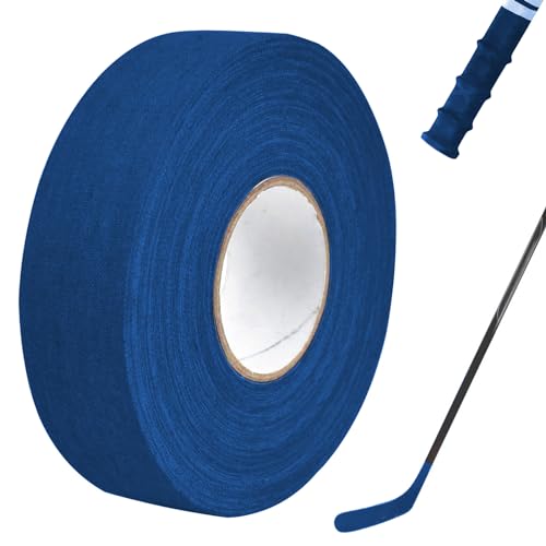 Hockey Schläger Tape,Hockey Tape,Eishockey Schläger Tape,Anti Slip Hockey Stick Tape,Self Adhesive Schläger Tape Eishockey 2,5cm*25m for Badmintongriff,Golf Pole,Ping Pong Racket,Skipping,Blau von HSLXBY