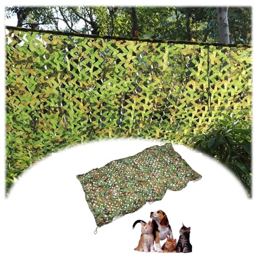 HSPLXYT Tarnnetz/Garten Sichtschutz/Camouflage Netz, 3 x 4 m, 4 x 6 m, Sonnensegel for Partyschießen, Fotografie, Autoabdeckung, Sonnenblende(Size:2x8m/6.6x26.2ft) von HSPLXYT