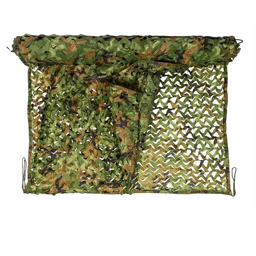HSPLXYT Tarnnetz Camouflage Netz sonnensegel Armee Tarnung Net tarnanzug for Deko Waldlandschaft Jagd Sichtschutz Outdoor Camping Garten Verschiedene Größen(Size:7x8m/23x26.2ft) von HSPLXYT