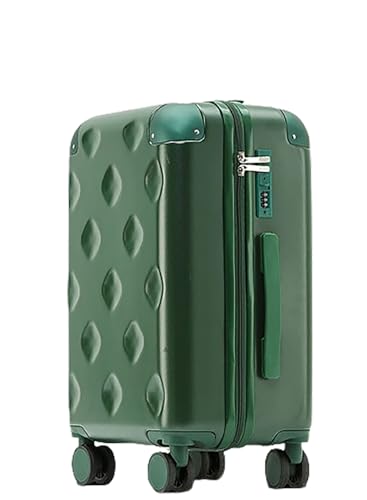 HSSYHGDS Koffer, groß, 26 Zoll, erweiterbar, Hartschalen-Reisegepäck, leicht, langlebig, hohe Kapazität, mit Doppel-Spinner-Rädern, TSA-Schloss, Grün, 26 von HSSYHGDS