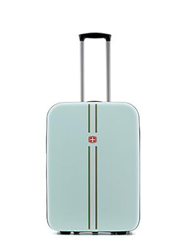 HSSYHGDS Trolley-Gepäckkoffer, stilvolles, platzsparendes, zusammenklappbares Handgepäck, praktisch für Geschäftsreisen, grau, 24 von HSSYHGDS