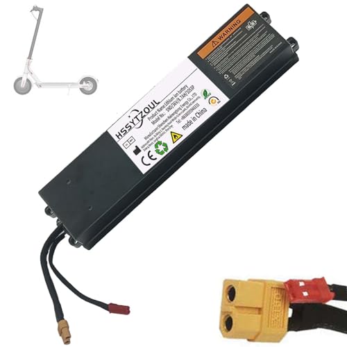 HSSYTZOUL 36V Elektroroller Batterie 6AH / 7,5AH / 7,8AH / 8,7AH Batterien Für wasserdichte Roller Elektroroller Ersatzteile Eingebaute Batterie Für M365 Roller,36v,6ah von HSSYTZOUL