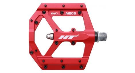 paar ht components me03 evo  flat pedals rot von HT Components