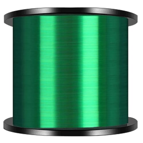 Angelschnur, superstark, monofile Nylon-Angelschnur, 1000 m, 2,0, 0,235 mm, Grün von HTGFNKFQ