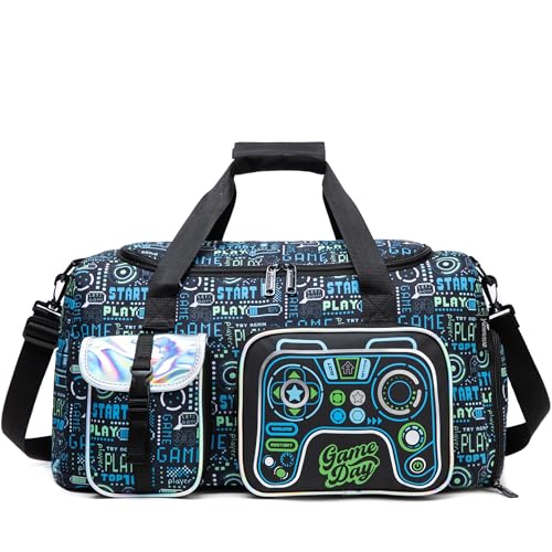 HTgroce Reisetasche für Kinder Weekender Kinder Sporttasche Mit Schuhfach Kinder Jungen Duffle Bag Weekender Overnight Bag HTgroce Reisetasche für Kinder Weekender Kinder Sporttasche Mit Schuhfach Kinder Jungen Duffle Bag Weekender Overnight Bag von HTgroce