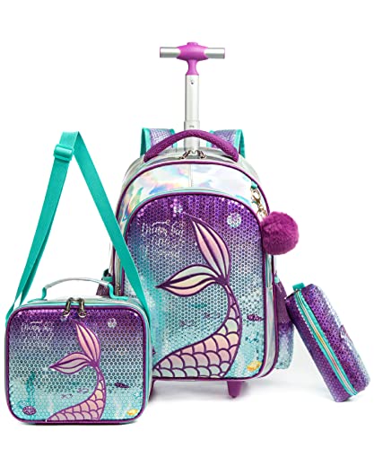 HTgroce Schulranzen mit Rollen für Mädchen, Kinderrucksack mit Rollen 3-in-1Trolley Schulrucksack für Jungen und Mädchen,Schultrolley Rucksäcke Kinder Schulrucksack Schultasche mit Rollen. HTgroce Schulranzen mit Rollen für Mädchen, Kinderrucksack mit Rollen 3-in-1Trolley Schulrucksack für Jungen und Mädchen,Schultrolley Rucksäcke Kinder Schulrucksack Schultasche mit Rollen. von HTgroce