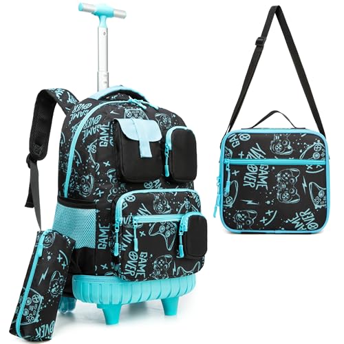 HTgroce Schulrucksack Trolley Schulranzen Mit Rollen Rucksack 10 Jahre HTgroce Schulrucksack Trolley Schulranzen Mit Rollen Rucksack 10 Jahre von HTgroce
