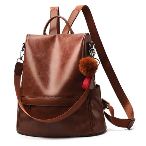 HUA ANGEL Eleganter Rucksack Handtasche 2 in 1 für Damen und Mädchen Moderner Cityrucksack für Stadtausflüge Alltag Reise Hochschule HUA ANGEL Eleganter Rucksack Handtasche 2 in 1 für Damen und Mädchen Moderner Cityrucksack für Stadtausflüge Alltag Reise Hochschule von HUA ANGEL