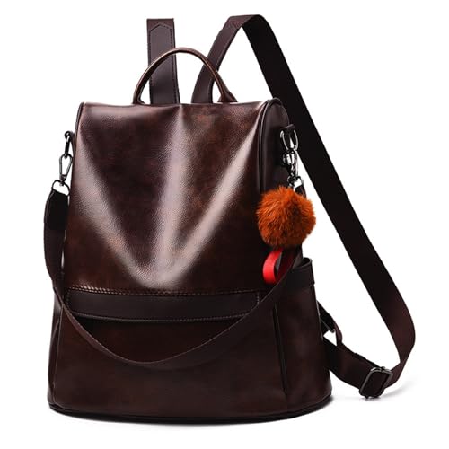 HUA ANGEL Eleganter Rucksack Handtasche 2 in 1 für Damen und Mädchen Moderner Cityrucksack für Stadtausflüge Alltag Reise Hochschule HUA ANGEL Eleganter Rucksack Handtasche 2 in 1 für Damen und Mädchen Moderner Cityrucksack für Stadtausflüge Alltag Reise Hochschule von HUA ANGEL