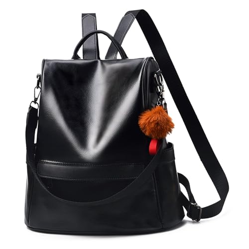 HUA ANGEL Eleganter Rucksack Handtasche 2 in 1 für Damen und Mädchen Moderner Cityrucksack für Stadtausflüge Alltag Reise Hochschule HUA ANGEL Eleganter Rucksack Handtasche 2 in 1 für Damen und Mädchen Moderner Cityrucksack für Stadtausflüge Alltag Reise Hochschule von HUA ANGEL