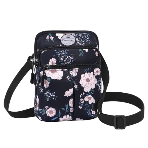 HUA ANGEL Mini Umhängetaschen kleine Handytaschen für Damen und Herren Sport Bauchtasche stylish hüfttasche mit Reißverschluss wasserdicht Stoff Gürteltasche mit vielen Fächern Für Reisen HUA ANGEL Mini Umhängetaschen kleine Handytaschen für Damen und Herren Sport Bauchtasche stylish hüfttasche mit Reißverschluss wasserdicht Stoff Gürteltasche mit vielen Fächern Für Reisen von HUA ANGEL