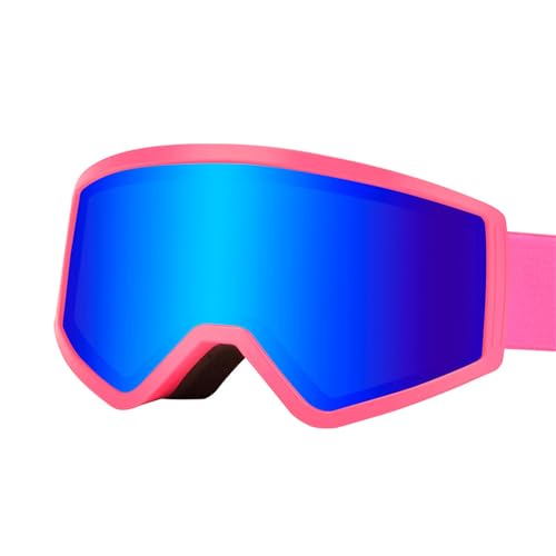 HUAJINGKEJI Kinder-Skibrille für Jungen, Mädchen, Teenager, beschlagresistent, für Kinder, Ski-Brille, Radfahren, Snowboardbrille von HUAJINGKEJI