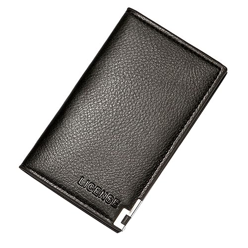 HUAJINGKEJI Modische Taschen, stilvoller und tragbarer Kartenhalter, kompakt und Geldbörse zum Organisieren Ihrer Karten, Schwarz , 13.5*8.5*0.8cm, Kartenhalter von HUAJINGKEJI