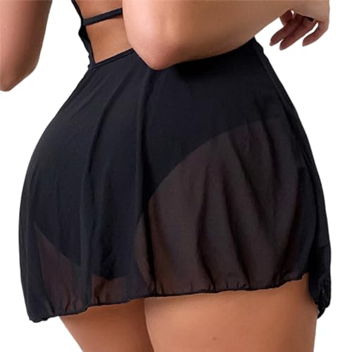 HUAJINGKEJI Strandrock für Damen, Sarong-Up-Rock, Bikinis-Rock, Badeanzug, Wickelrock von HUAJINGKEJI