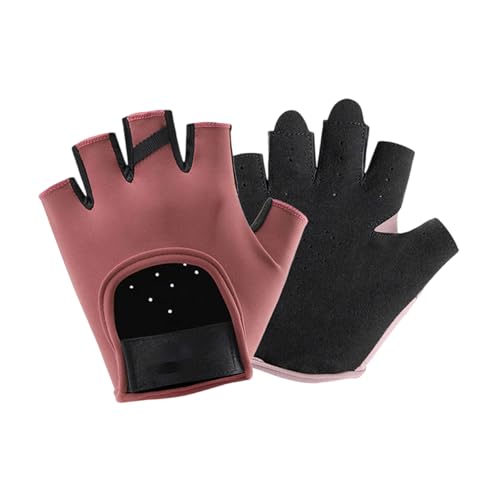 HUANGENG 2 x rutschfeste Fünf-Finger-Workout-Handschuhe aus Silikon, Gewichtstraining, Fitness-Handschuhe, Gewichtheben, Handschuhe für Damen und Herren von HUANGENG