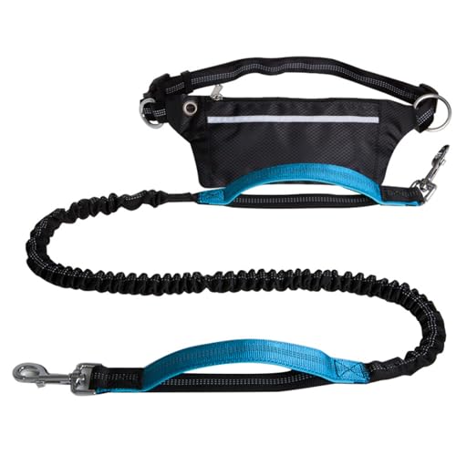 HUANGENG Multifunktionale Gürteltasche mit langem Leine, Set zum Laufen, Joggen, reflektierende Sporttasche von HUANGENG