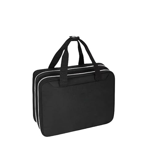 HUASOE Tattoo Organizer, Koffer mit mehreren Fächern, 36,83 x 26,67 x 15,97 cm, Schwarz, rose, Modern HUASOE Tattoo Organizer, Koffer mit mehreren Fächern, 36,83 x 26,67 x 15,97 cm, Schwarz, rose, Modern von HUASOE