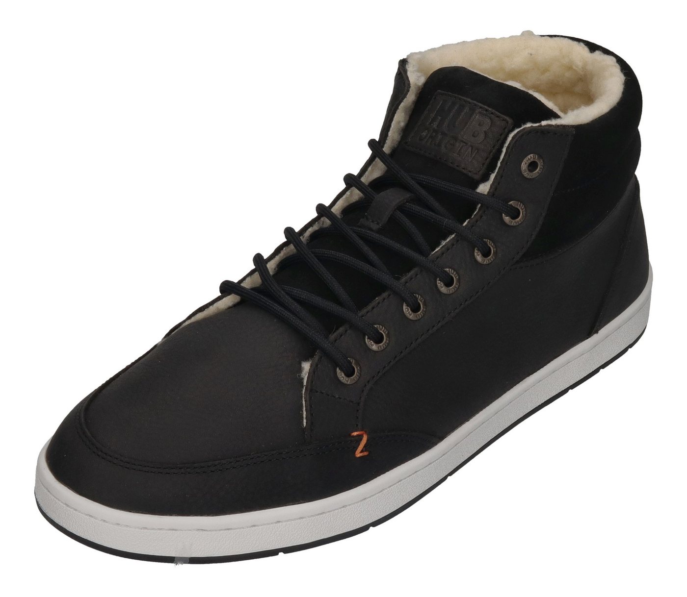 HUB Mark Sneaker Black White HUB Mark Sneaker Black White von HUB