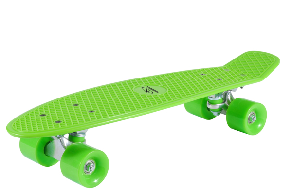 HUDORA Skateboard Retro Lemon Green von Hudora