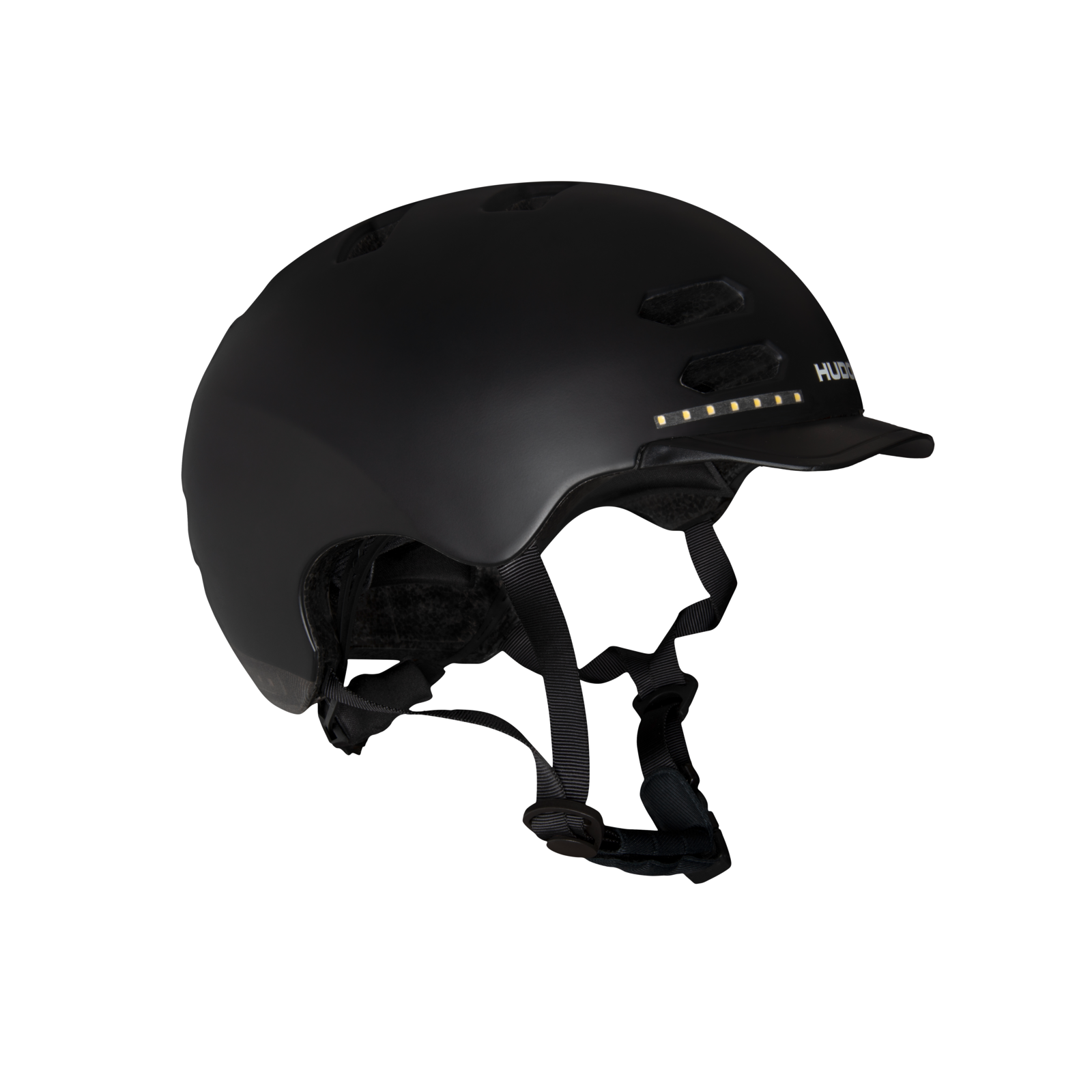 HUDORA Skaterhelm LED, schwarz Größe M HUDORA Skaterhelm LED, schwarz Größe M