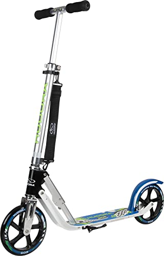 HUDORA BigWheel 205 Scooter - Stabiler Aluminium-Roller - Höhenjustierbarer & zusammenklappbarer Cityroller mit Ständer - Sportlicher Kinder- & Erwachsenenroller für bis zu 100kg von HUDORA