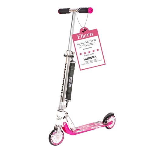 HUDORA Monopattino BigWheel 125 - Monopattino in alluminio sicuro e di pregio per bambini - Altezza regolabile e struttura pieghevole carico fino a 100kg - Monopattino stabile con tracolla HUDORA Monopattino BigWheel 125 - Monopattino in alluminio sicuro e di pregio per bambini - Altezza regolabile e struttura pieghevole carico fino a 100kg - Monopattino stabile con tracolla von HUDORA