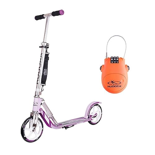 HUDORA BigWheel® 205, Scooter lila inklusive Kabelschloss von HUDORA