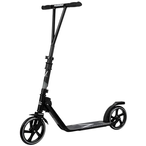HUDORA BigWheel Generation V 205, schwarz | Leicht Faltbarer Scooter Roller Big Wheel | Tretroller mit extra hoher Laufruhe, 14119/00 HUDORA BigWheel Generation V 205, schwarz | Leicht Faltbarer Scooter Roller Big Wheel | Tretroller mit extra hoher Laufruhe, 14119/00 von HUDORA