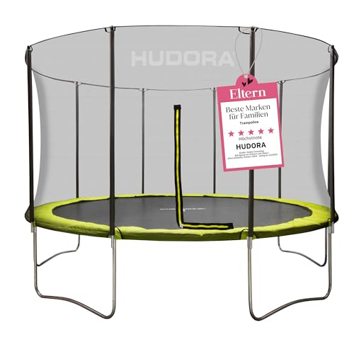 HUDORA Fabulous Trampolin in versch. Größen - Trampolin Outdoor mit Sicherheitsnetz - Gartentrampolin für Kinder & Erwachsene - Freizeit Trampolin mit breiter Randabdeckung für bis zu 100kg HUDORA Fabulous Trampolin in versch. Größen - Trampolin Outdoor mit Sicherheitsnetz - Gartentrampolin für Kinder & Erwachsene - Freizeit Trampolin mit breiter Randabdeckung für bis zu 100kg von HUDORA